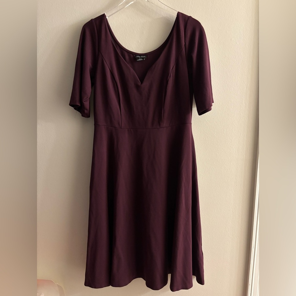 City Chic Dress Size 14 - Picture 2 of 4